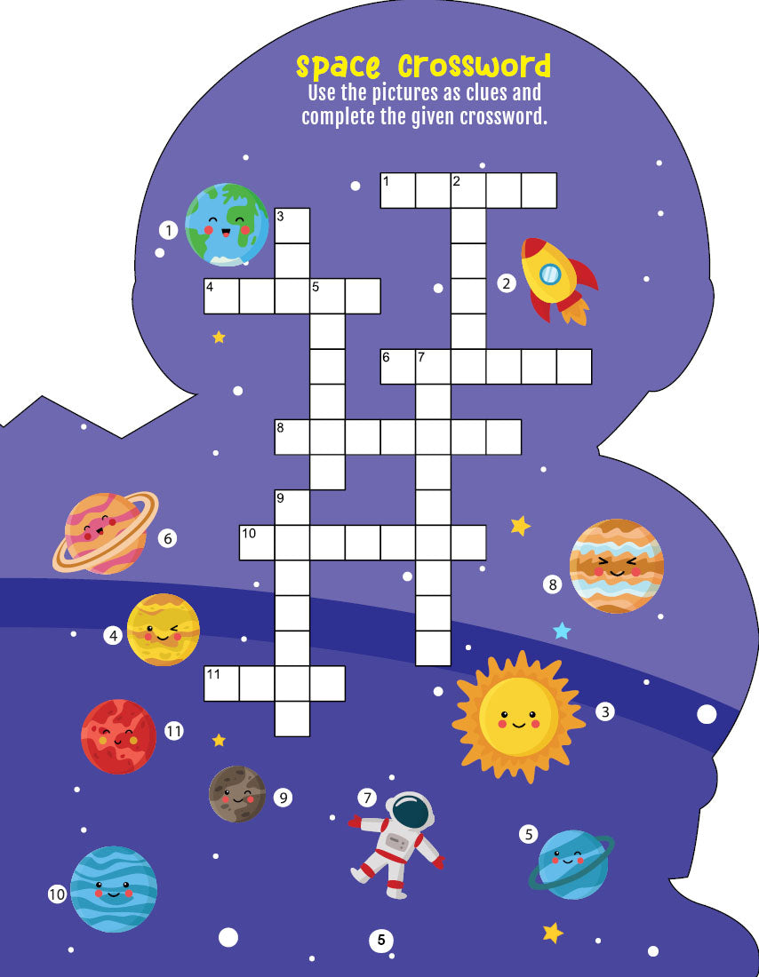 Dreamland Publications Step into the Space World - Activity and Colouring Fun Book for Age 4+