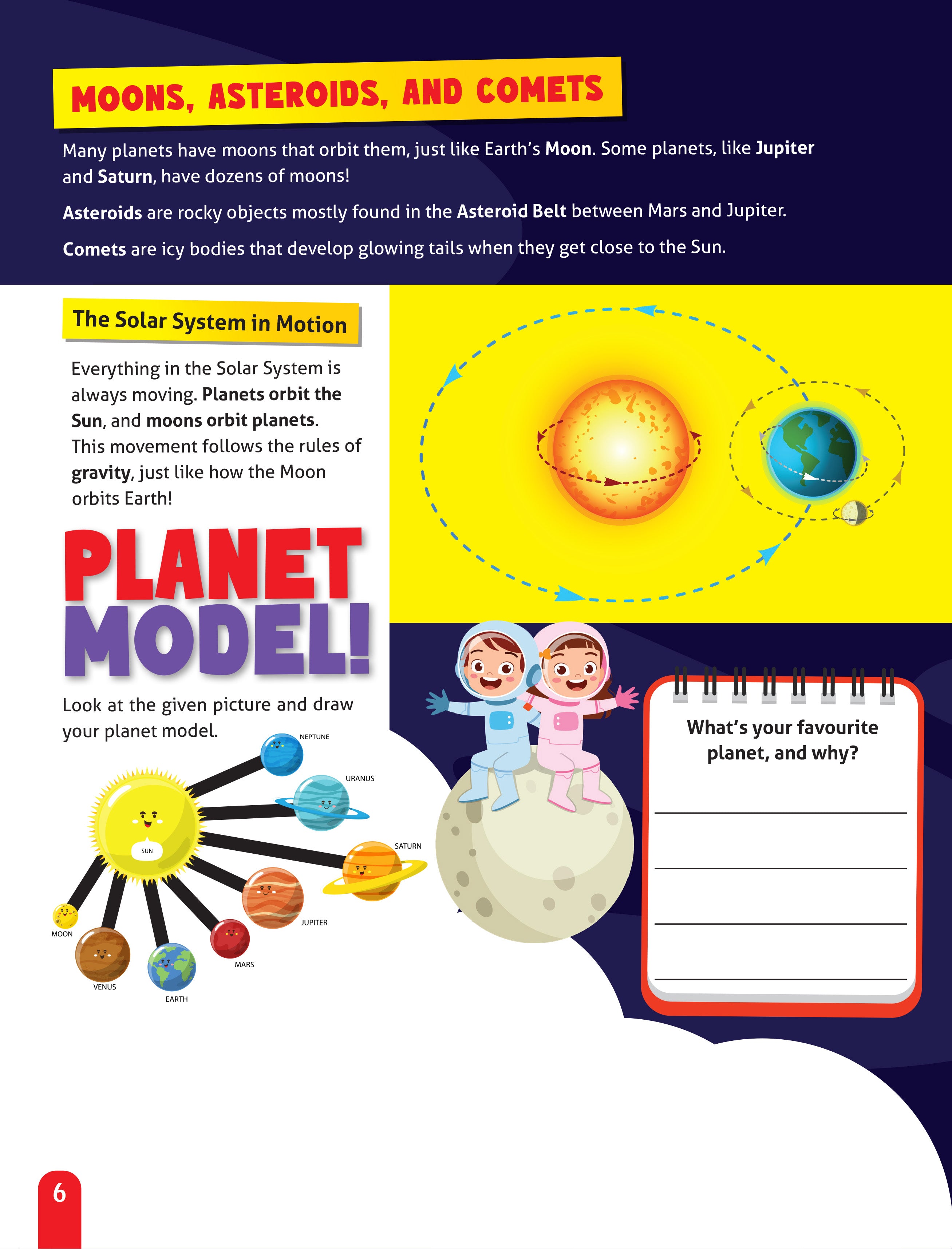 Dreamland Publications Junior Genius: Cosmic Wonders – A Fun-Filled Space Learning Book for Kids Age 7+ | Explore Planets, Stars, Rockets, and More Through Facts, Activities & Quizzes