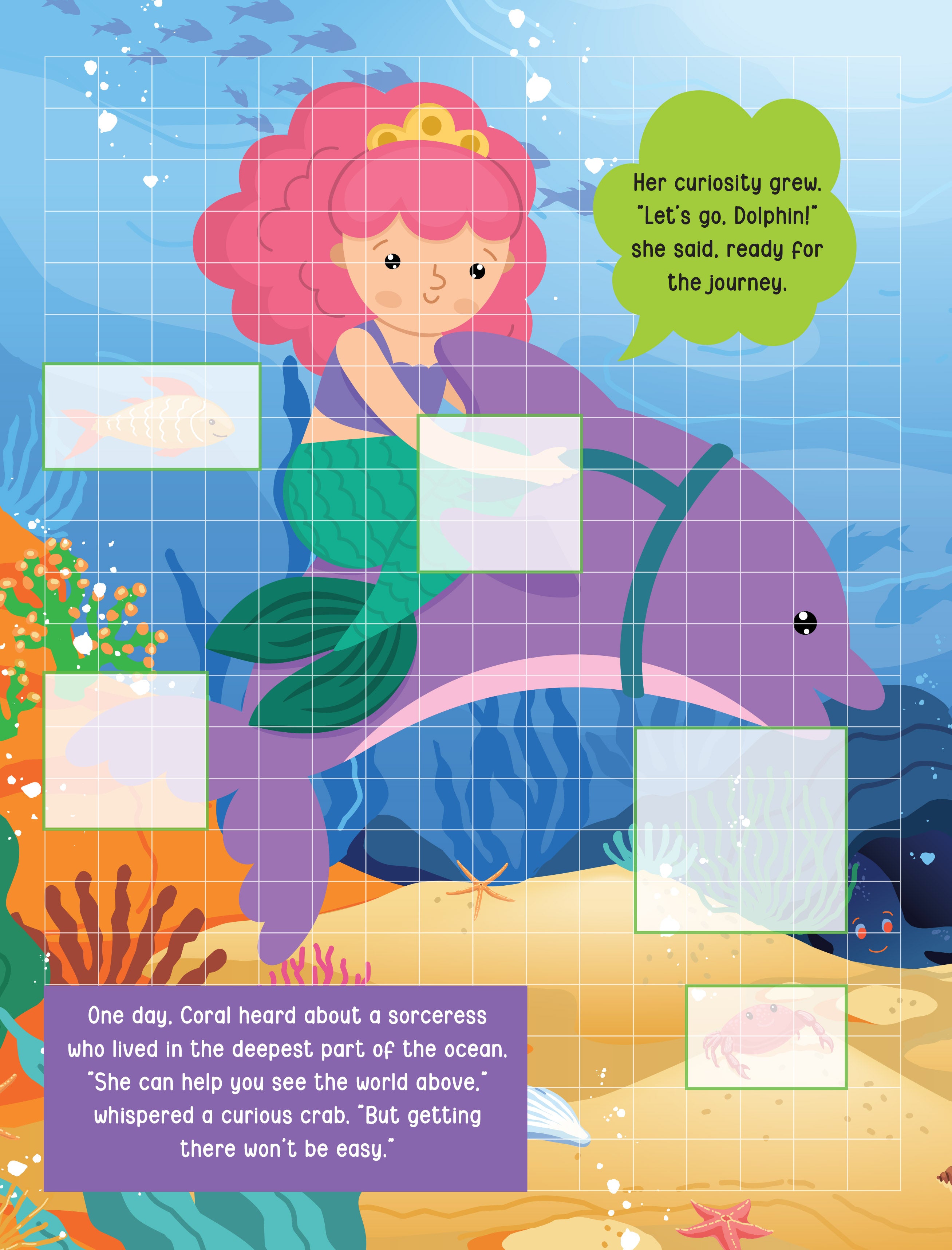 Dreamland Publications Pixel Sticker Activity Book: Curious Mermaid – Over 1,400 Stickers for Kids Age 4+ | Underwater Pixel Art, Sticker Puzzles