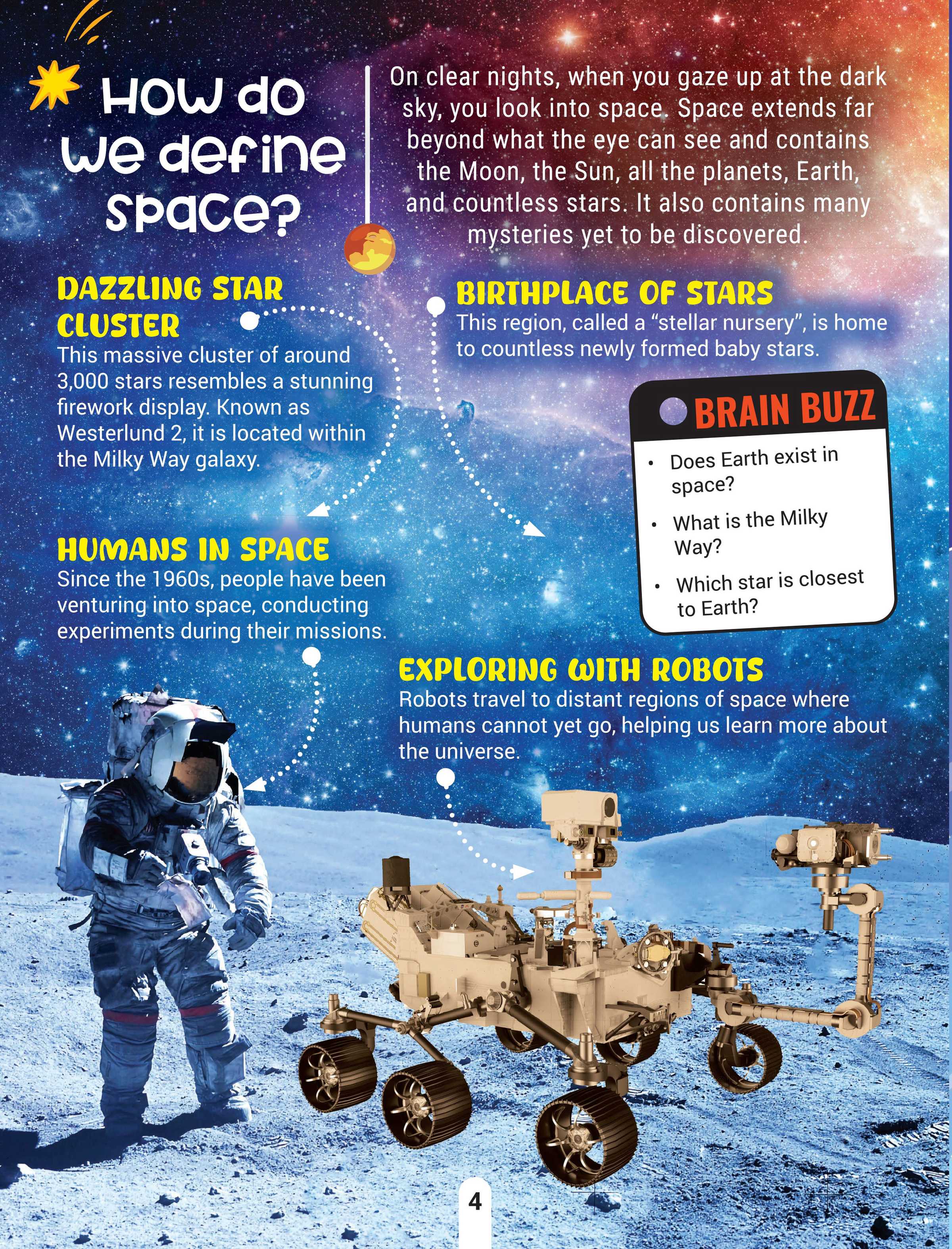 Dreamland Publications Factopedia Space Secrets: Fun and Mind-Blowing Facts About Space for Kids Ages 6–10