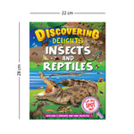 Thumbnail for Dreamland Publications Insects and Reptiles Discovering Delights Flap Book for Kids Age 4 - 10 years