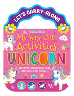 Thumbnail for Dreamland Publications Unicorn- Let's Carry-Along Activity, Colouring Book for Kids Age 3 -8 years (My Very Cute Activities Series)