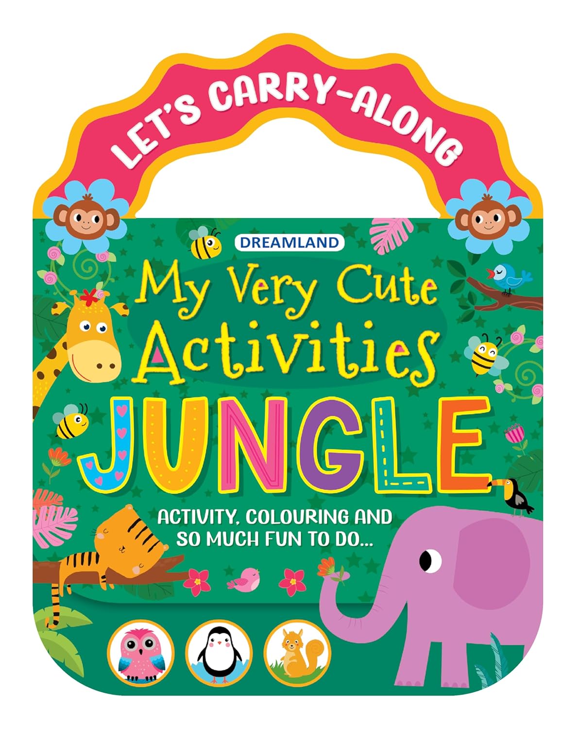 Dreamland Publications My Very Cute Activities & Colouring Books Pack for Kids Age 3-8 years - A Set of 4 Books