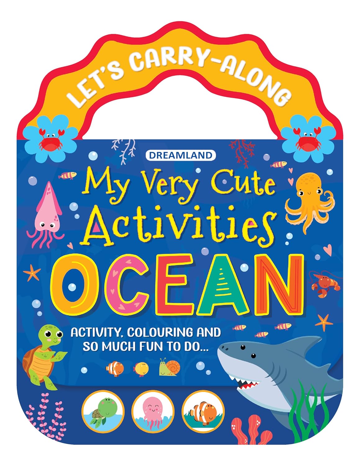 Dreamland Publications My Very Cute Activities & Colouring Books Pack for Kids Age 3-8 years - A Set of 4 Books
