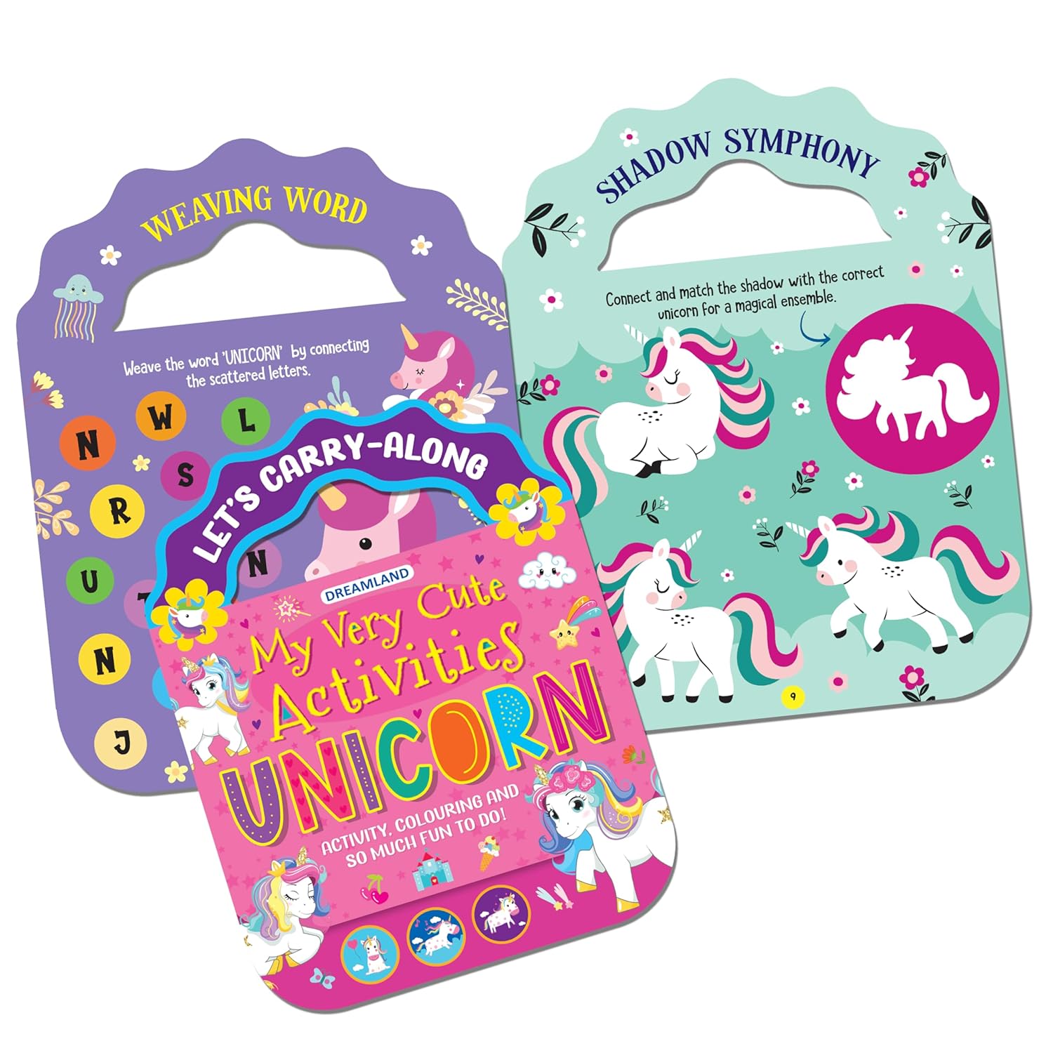 Dreamland Publications My Very Cute Activities & Colouring Books Pack for Kids Age 3-8 years - A Set of 4 Books