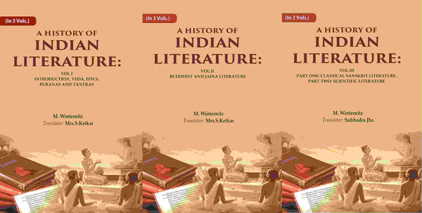 A History Of Indian Literature: I Introduction, Veda, Epics, Puranas And Tantras, Vol.Ii Buddhist And Vol. - Gyan Books - Distacart