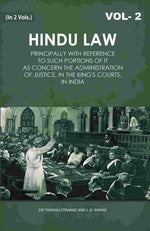 Thumbnail for Hindu Law: Principally with Reference to Such Portions of It As Concern the Administration of Justice, in the King's Courts, in India 2nd - Gyan Books - Distacart