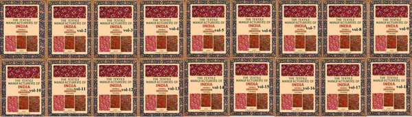 The Textile Manufacturers of India In Two Binding (Set) 1 To 9 Vol Or 10 to 18 vol - Gyan Books