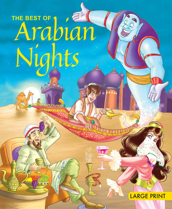 The Best of Arabian Nights : Large Print (Binder) - Om Books - Distacart