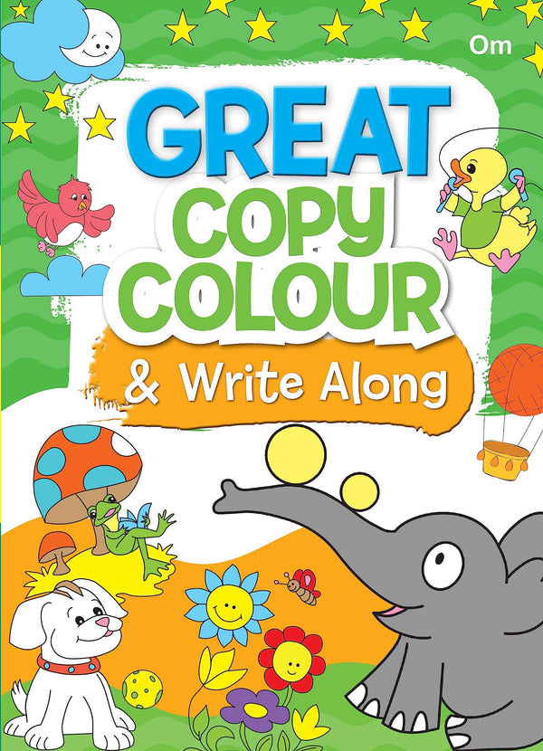 Great Copy Colour and Write Along - Om Books - Distacart