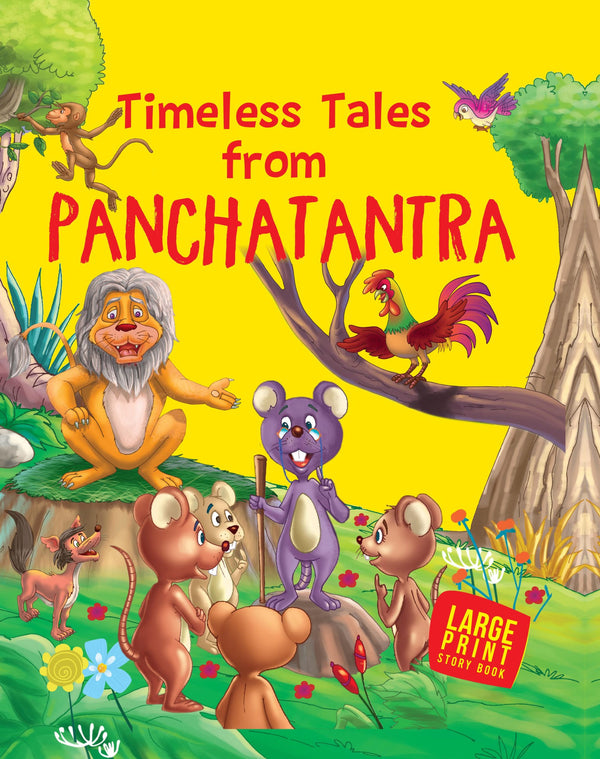 Timeless Tales from Panchatantra : Large Print - Om Books - Distacart