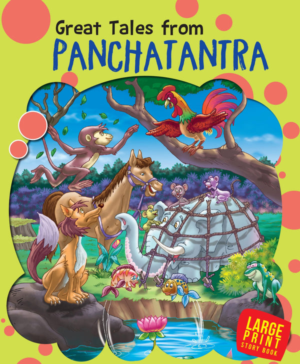 Great Tales from Panchatantra : Large Print (Binder) - Om Books - Distacart