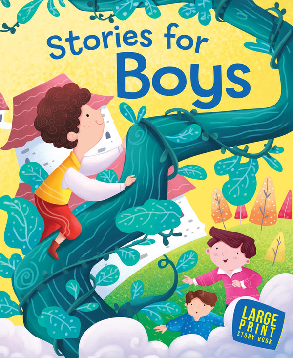 Stories for Boys : Large Print - Om Books - Distacart
