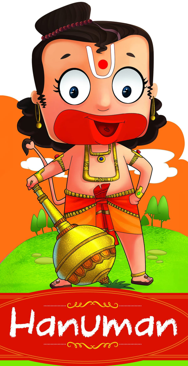 Hanuman : Cutout Story Book - Om Books - Distacart