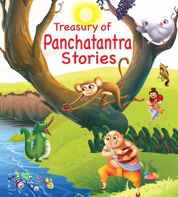 Treasury of Panchatantra Stories (Binder) - Om Books - Distacart