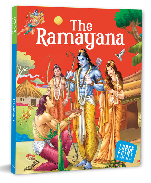 The Ramayana : Large Print - Om Books - Distacart