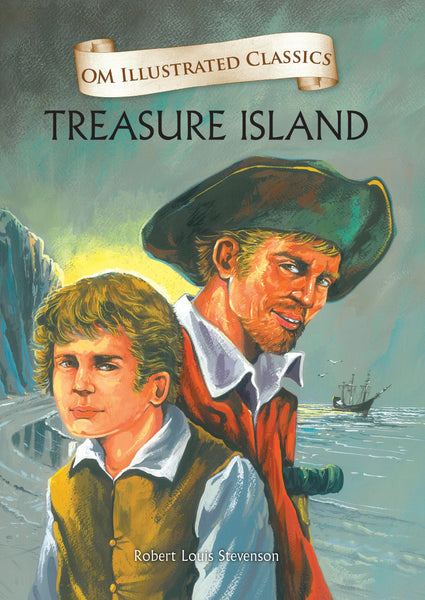 Treasure Island : Om Illustrated Classics - Om Books - Distacart