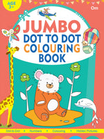 Thumbnail for Jumbo Dot-to-Dot Colouring Book (Binder) - Om Books - Distacart