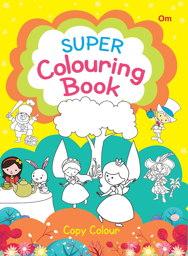 Super Colouring Book - Om Books - Distacart