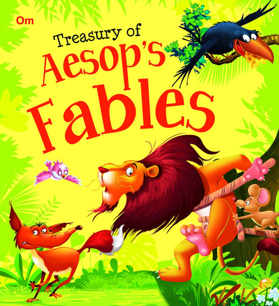 Treasury of Aesops Fables (Binder) - Om Books - Distacart