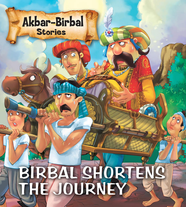 Birbal Shortens the Journey : Akbar Birbal Stories - Om Books - Distacart