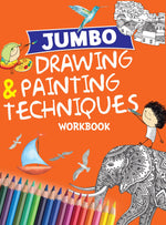 Thumbnail for Jumbo Drawing & Painting Techniques Workbook (Binder) - Om Books - Distacart