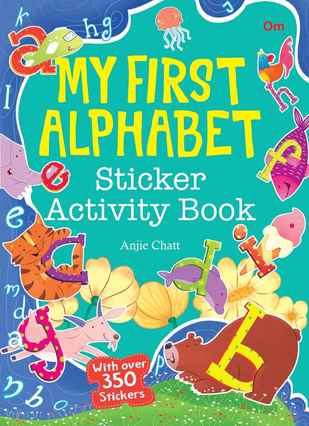 My First Alphabets Sticker Activity Book - Om Books - Distacart