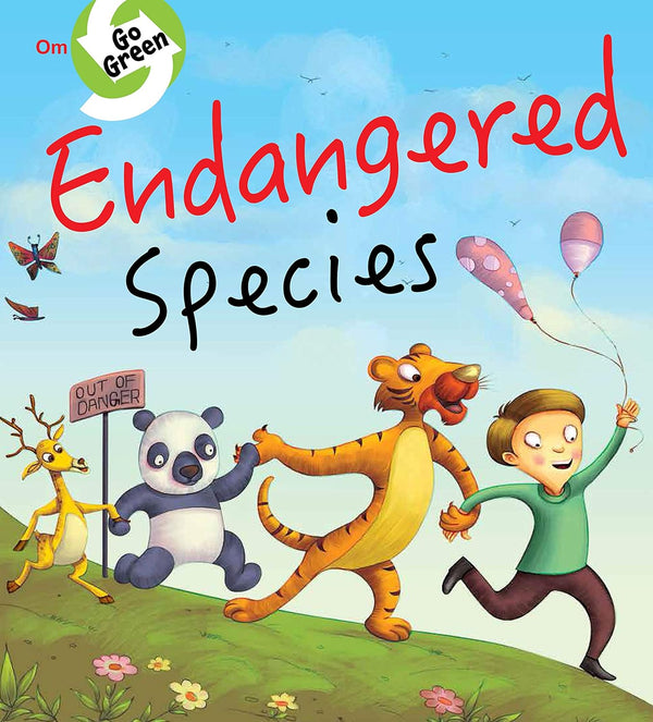 Go Green : Endangered Species - Om Books - Distacart