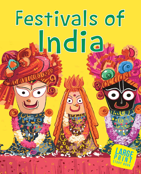 Festivals of India : Large Print (Paperback) - Om Books - Distacart