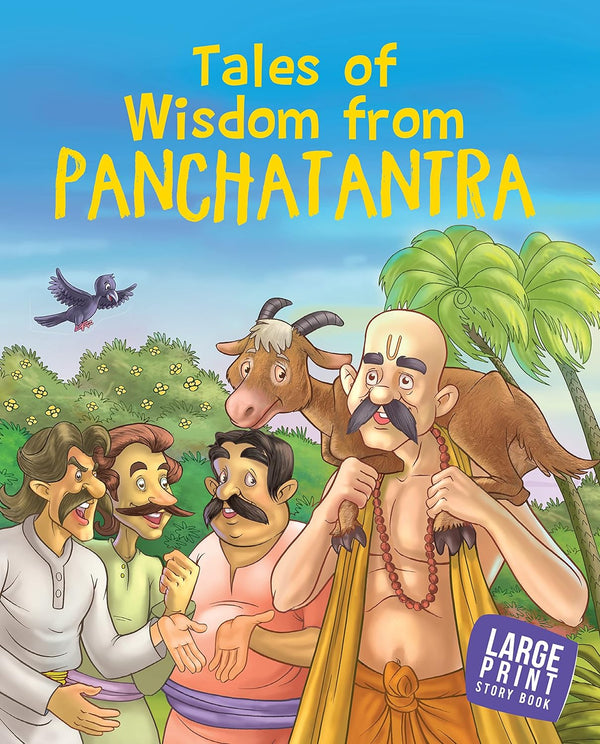 Tales of Wisdom from Panchatantra : Large Print - Om Books - Distacart