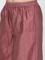 Thumbnail for Vishudh Women Pink Regular Kurta with Palazzos & Dupatta - Distacart