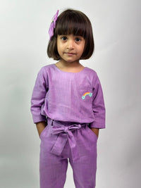 Thumbnail for ArthLife Lilac Rainbow Co-Ord Set - Distacart
