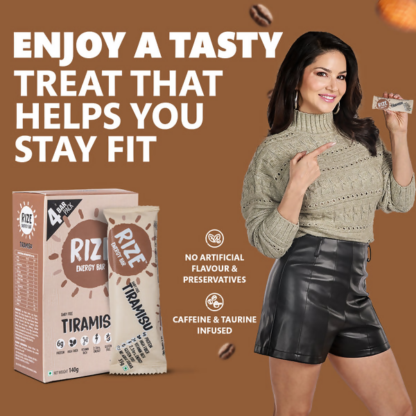 Rize Energy Bar Tiramisu - Distacart