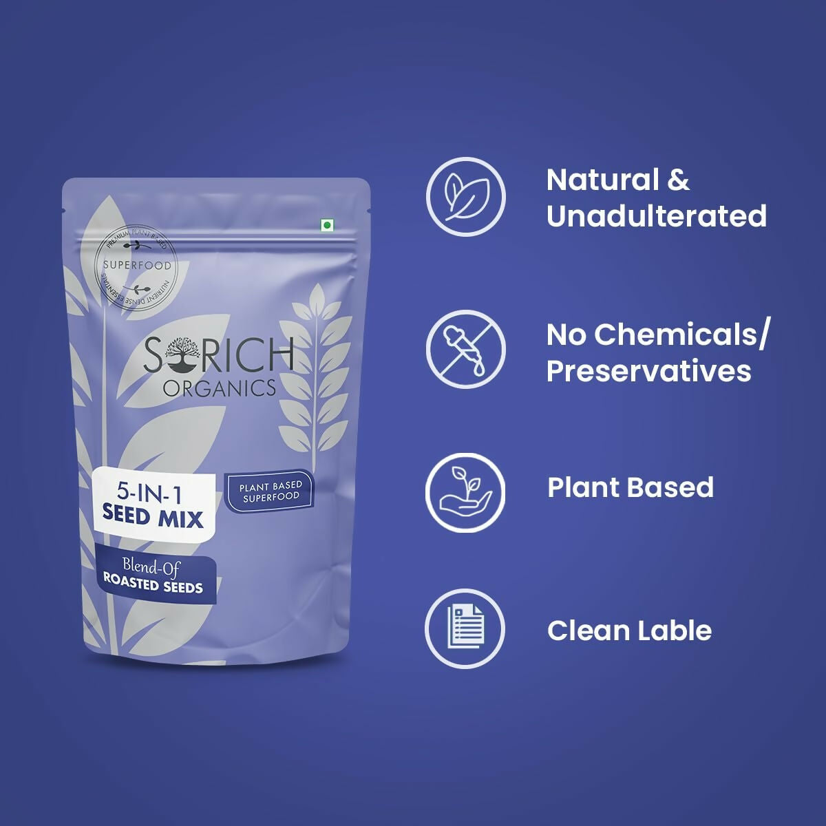 Sorich Organics 5 in 1 Seed Mix - Distacart