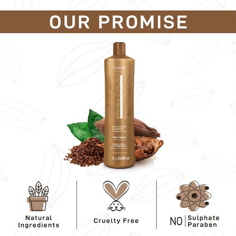 Cadiveu Brasil Cacau Anti Residue Shampoo - Distacart