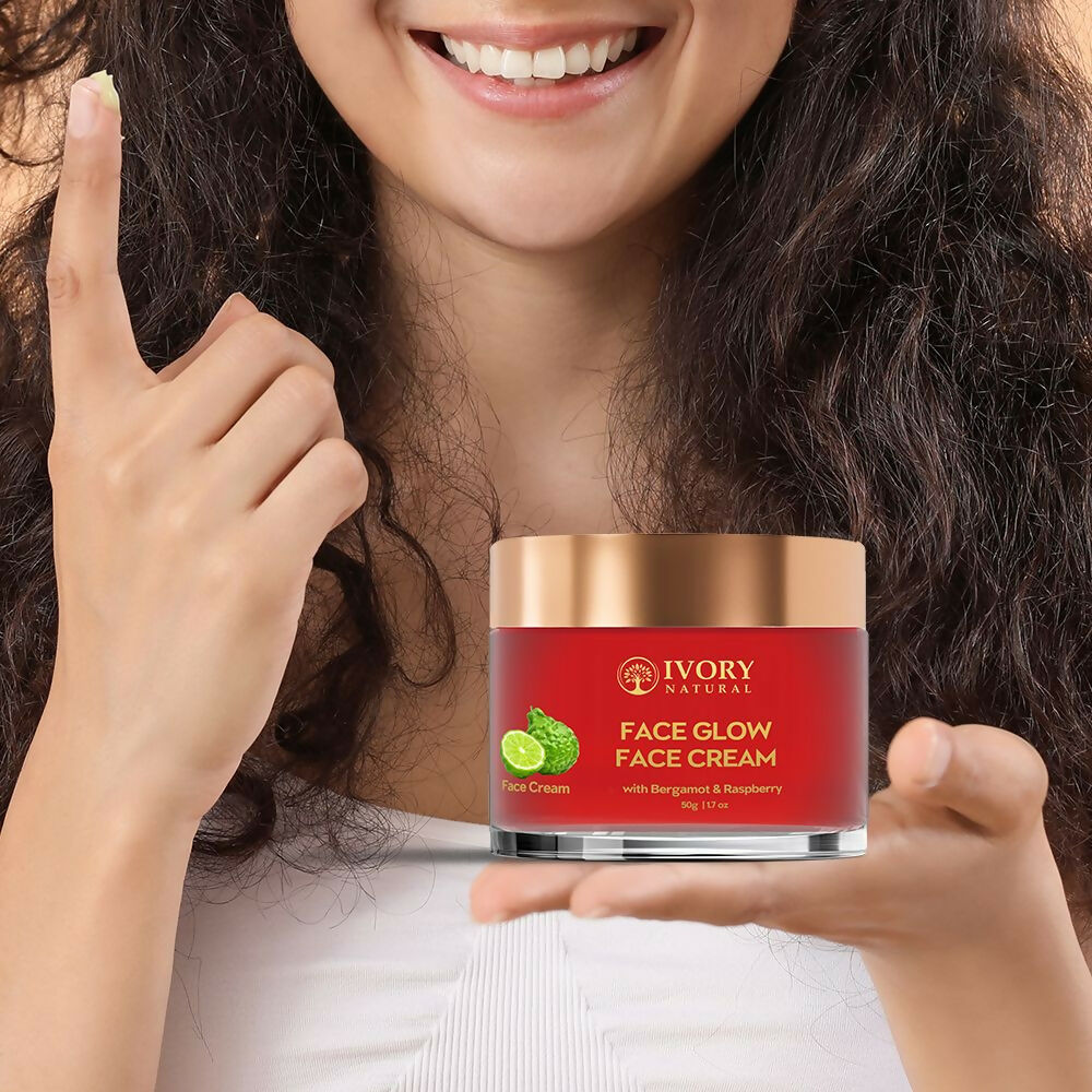 Ivory Natural Face Glow Cream For Skin Glow With Moisture And Luminosity - Distacart