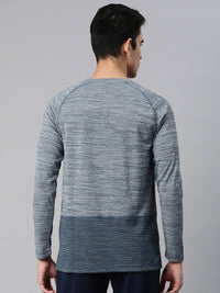 Thumbnail for Alcis Men Brand Logo Printed Anti Static Slim Fit T-shirt - Distacart