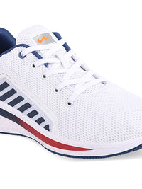 Thumbnail for Campus Men White Mesh Running Shoes
