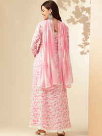 Thumbnail for Anouk Women Floral Printed Floral Anarkali Kurta