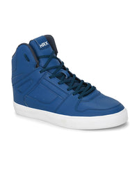 Thumbnail for HRX by Hrithik Roshan Men Teal Green Textured Round Toe Sneakers