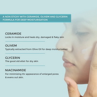 Thumbnail for Dermabay Hydrating Moisturizer Lotion With Niacinamide And Ceramides