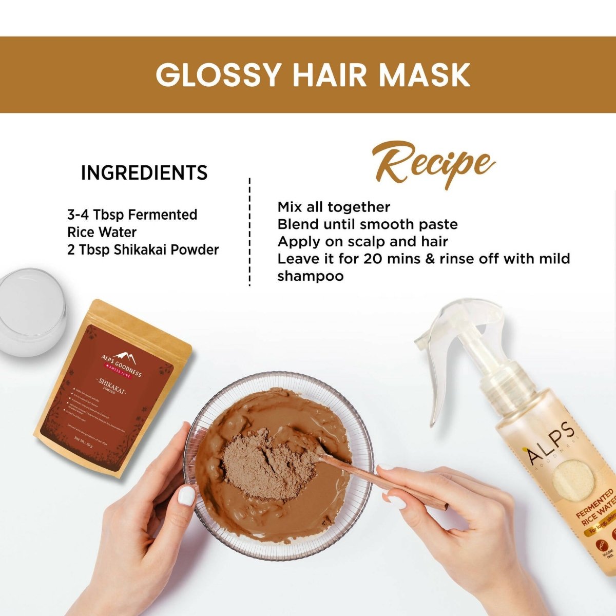 Alps Goodness Fermented Rice Water For Hair & Skin - Distacart