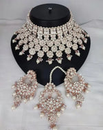 Thumbnail for Jewel City Luxurious Silver-Plated Bridal Jewelry Set with White Accents