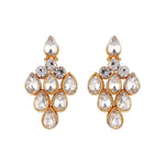 Thumbnail for Jewel City Luxurious Gold-Plated Kundan Choker Necklace Set with Maang Tikka and Earrings