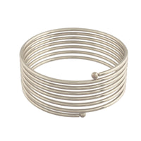 Thumbnail for 18k Rhodium Plated Spring Kada Bangles for Women - Wahe Jewels