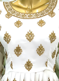 Thumbnail for Aastha Fashion White Heavy Faux Georgette Festival Wear Suit