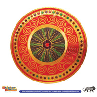 Thumbnail for Stickerbazaar Micro Golden Embossing Rangoli Stickers