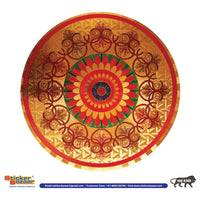 Thumbnail for Stickerbazaar Micro Golden Embossing Rangoli Stickers