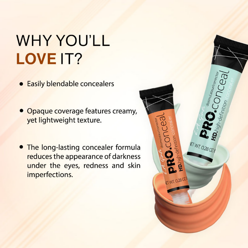 L.A. Girl HD Pro Conceal - Mint Corrector - Distacart