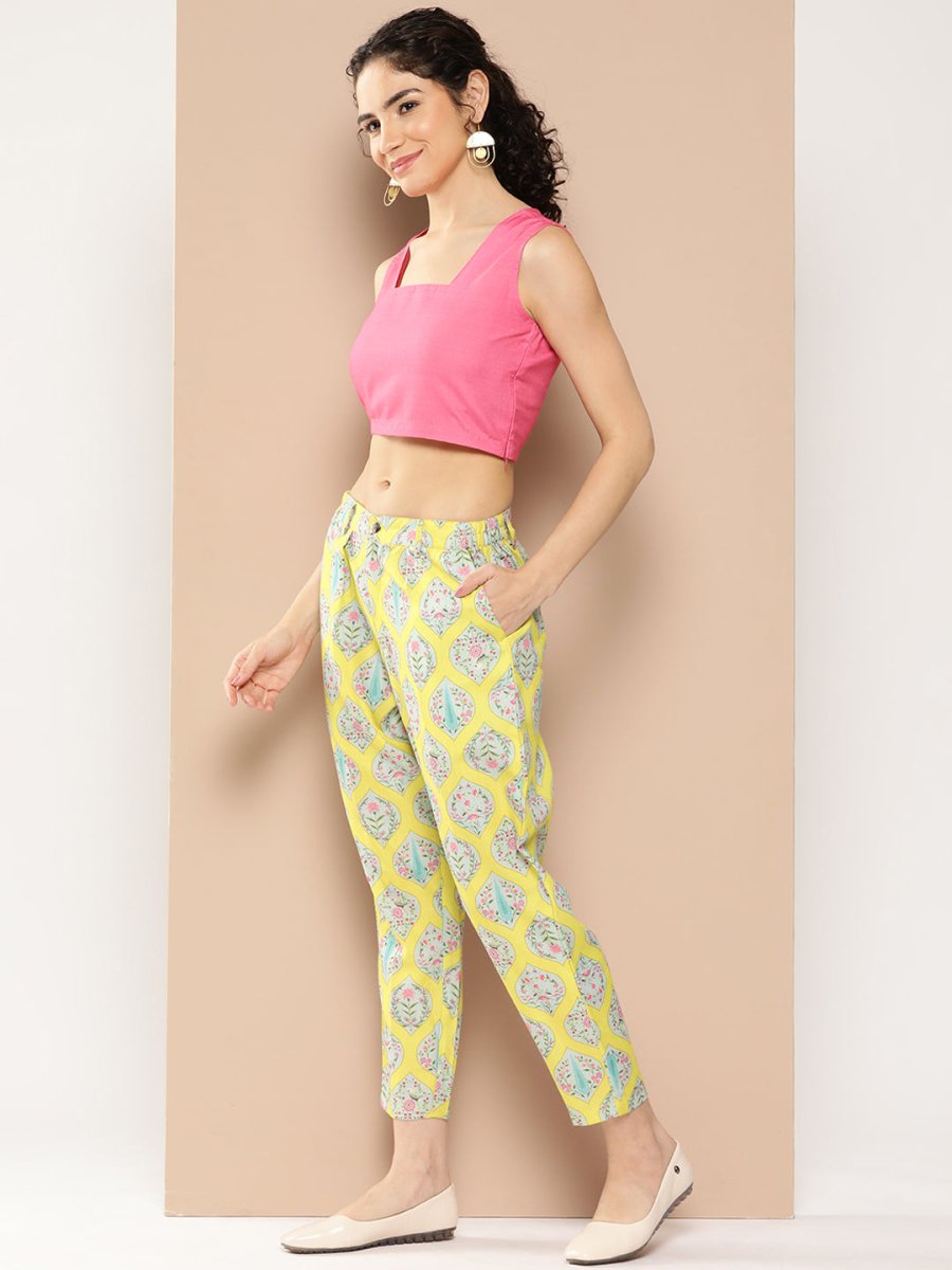 Ahalyaa Women Ethnic Motifs Printed Co-Ords - Distacart